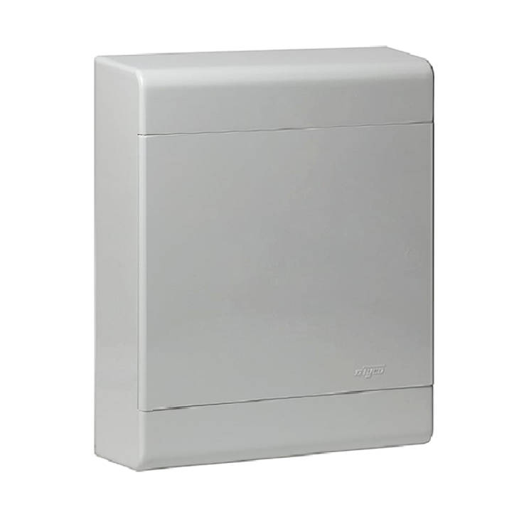 68324С Тусо.Щиток о/п на 24 мод. с двер. 370х302х95мм (серый с непрозрачной дверцей)